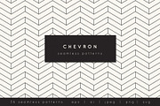 Chevron Seamless Patern Set, a Pattern Graphic by Curly_Pat (Thumbnail 1 of 9)