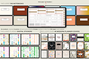 Luxury Digital Planner 2025 PDF, a Templates & Theme by Plamarplanners (Thumbnail 7 of 10)