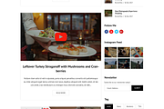 My Blog - Web Template PSD, a Templates & Theme by Themeix (Thumbnail 2 of 5)