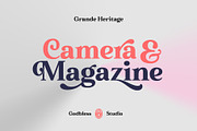 Grande Heritage, a Serif Font by Godbless Studio (Thumbnail 5 of 19)