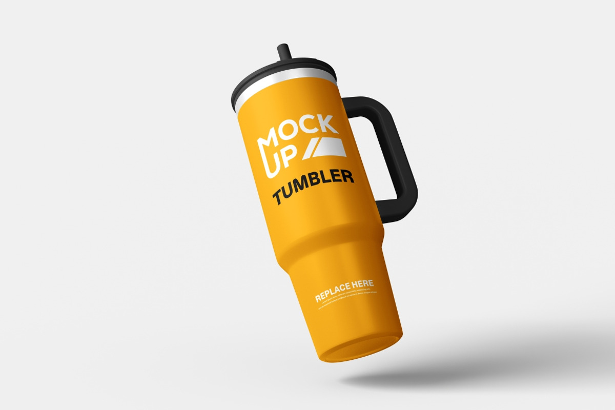 High Quality Tumbler Mockup, a Cups & Container Mockup by LOGTURNAL (Photo 3 of 4)