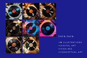 Vinyl Records, a Technology Photo by Typedreams.site (Thumbnail 5 of 6)