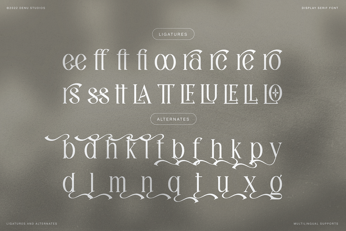 Firorah | Display Serif Font, a Serif Font by Denustudios (Photo 11 of 11)