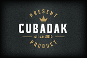 Cubadak, a Sans Serif Font by menangan studio (Thumbnail 1 of 2)