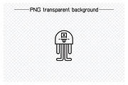 100 Funny Monster Characters Icons, a Decorative Illustration by Designfour (Thumbnail 4 of 7)
