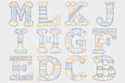Baby Nursery Alphabet Clipart, a Seasonal Illustration by Design Market (Thumbnail 4 of 5)