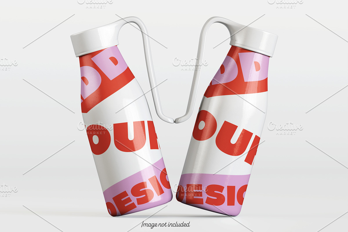 Water bottle mockup bundles, a Cups & Container Mockup by Ambo Ampeng (Photo 14 of 32)
