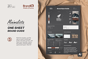 Minimalista I One Sheet Brand Guide, a Branding & Logo Template by Brand_x Supply Co. (Thumbnail 9 of 9)