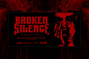 Nocturn - Display Grunge Font, a Handwritten Font by Inviline.co (Thumbnail 14 of 15)