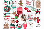 Oh Snap Clipart, a Seasonal Illustration by GlamArtZhanna (Thumbnail 2 of 4)