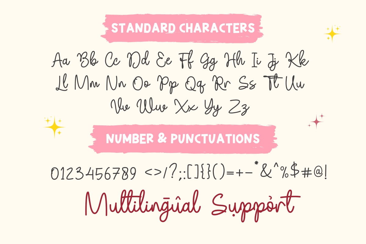 Rainbow Island - Font Duo, a Script Font by Silverdav (Photo 9 of 12)