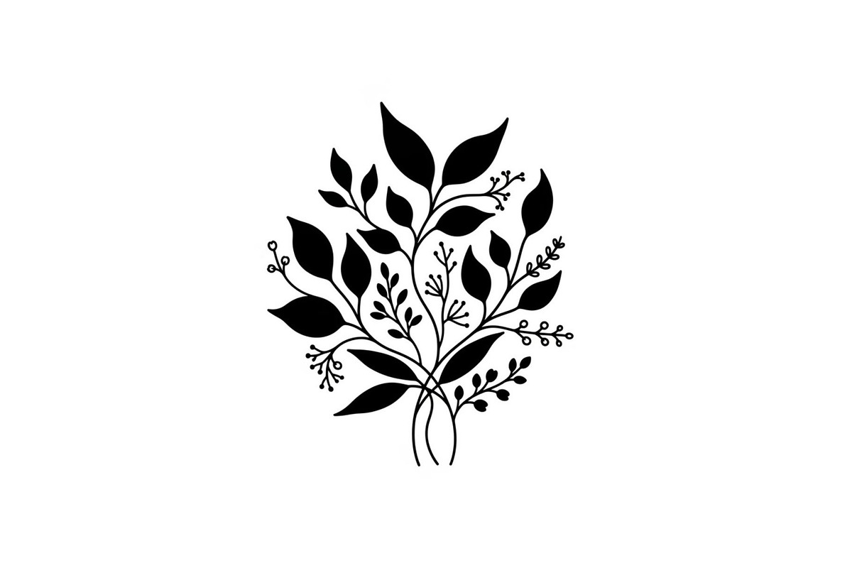 Floral Ornament Silhouette Bundle, an Illustration by BIPLOB EXPERT (Photo 39 of 51)