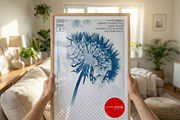 ISO Poster Frame Mockup, a Mockup by DesignRocket (Thumbnail 6 of 7)