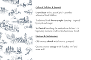 Irish Toile de Jouy Pattern Set, a Background Graphic by Hughes Studio (Thumbnail 3 of 9)