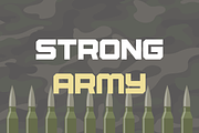 Division An Army Inspired Typefeace, a Sans Serif Font by alpercakici (Thumbnail 12 of 14)