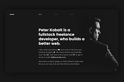 Kobalt Theme - Kirby CMS, a Templates & Theme by yordanoff (Thumbnail 2 of 7)
