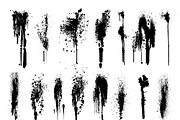 Big vector set of painted blots, a Texture Graphic by Valentain_Jevee (Thumbnail 4 of 31)
