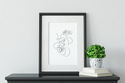 Maternity 20+ Line Art Illustrations, a Decorative Illustration by le-genda (Thumbnail 9 of 11)