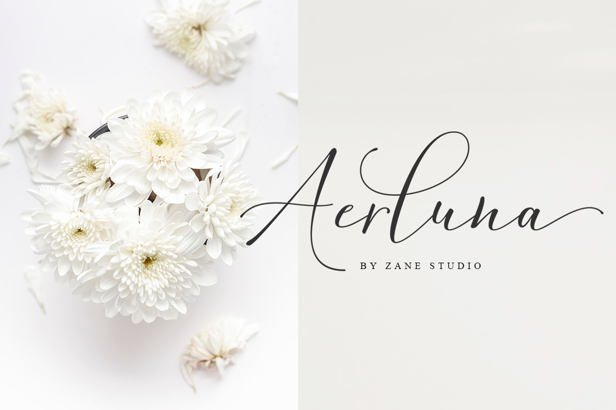 Amorra Script, a Script Font by Zane Studio (Photo 2 of 10)