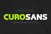 Curo Sans, a Sans Serif Font by Kenzvalley (Thumbnail 1 of 8)