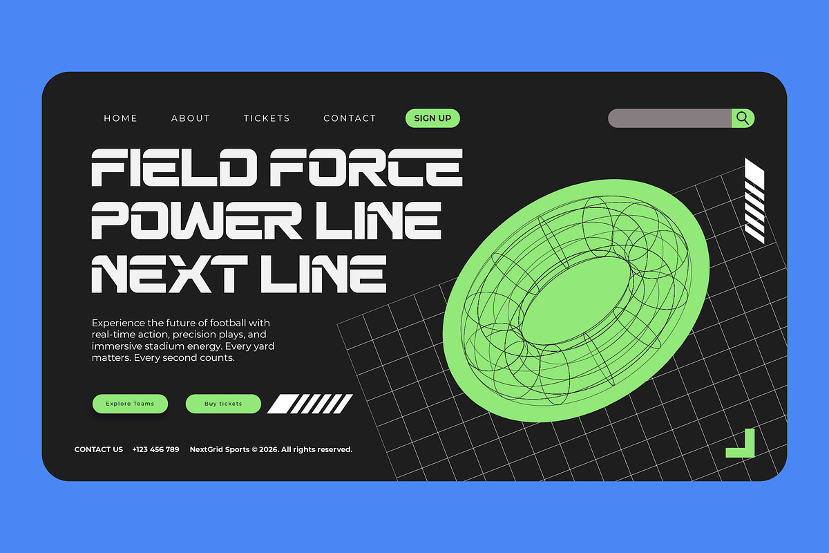 Gridline Minimal Esports Display, a Sans Serif Font by timelesstype.co (Photo 7 of 15)
