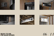 S-Signs mockups, an Advertising Mockup by Creatoom (Thumbnail 3 of 10)