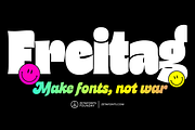 Freitag - 16 fonts, a Serif Font by Zetafonts (Thumbnail 1 of 10)