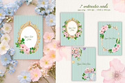 Rococo Wild Rose|Watercolor Tea Time, an Object Illustration by SunnJaneArt (Thumbnail 8 of 11)
