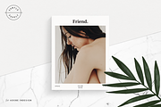 Friend Magazine Template, a Magazine Template by SubtleSupply (Thumbnail 1 of 19)