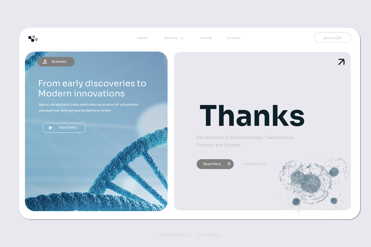 Biotechnology Keynote, a Presentation Template by Pixslides (Photo 7 of 7)