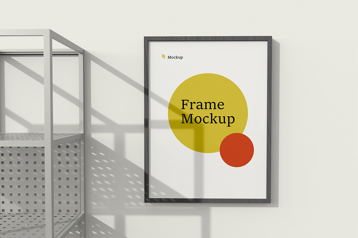 Wall Poster Frame Mockup, a Product Mockup by graphypix (Photo 1 of 4)