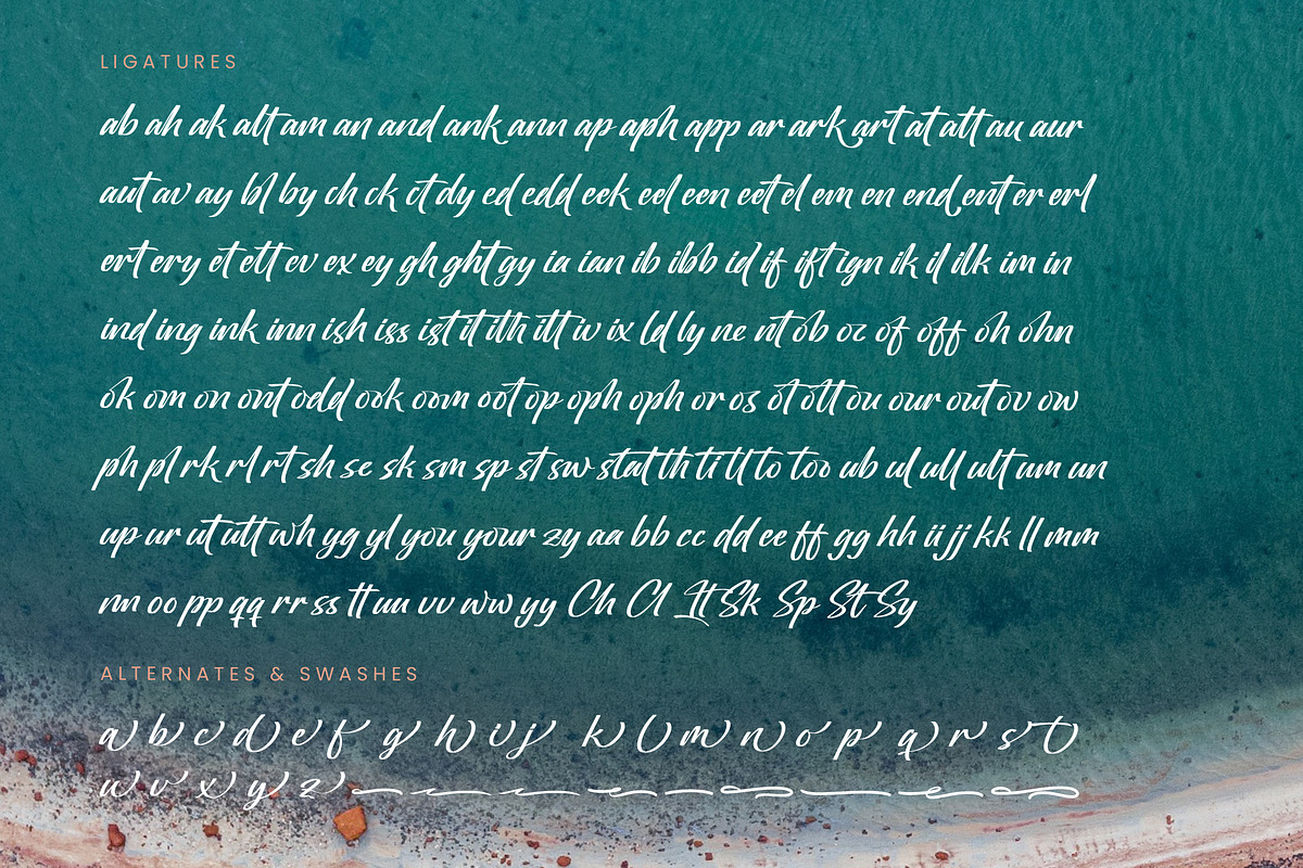 Oregoni Beach Bold Handwritten Font, a Script Font by stylishtype.co (Photo 19 of 20)