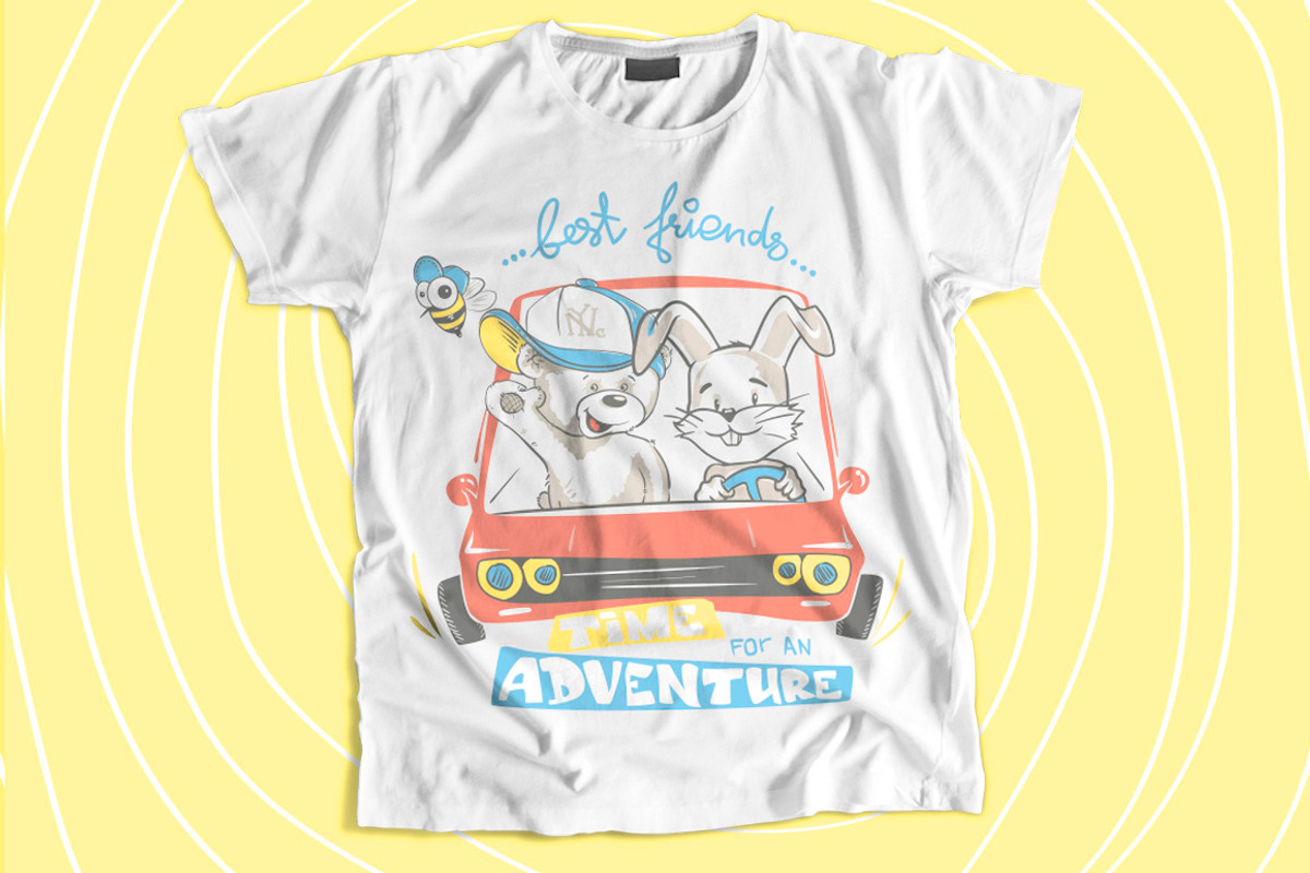 20 Kids T-Shirt Designs, an Illustration by Urbanshop (Photo 4 of 4)