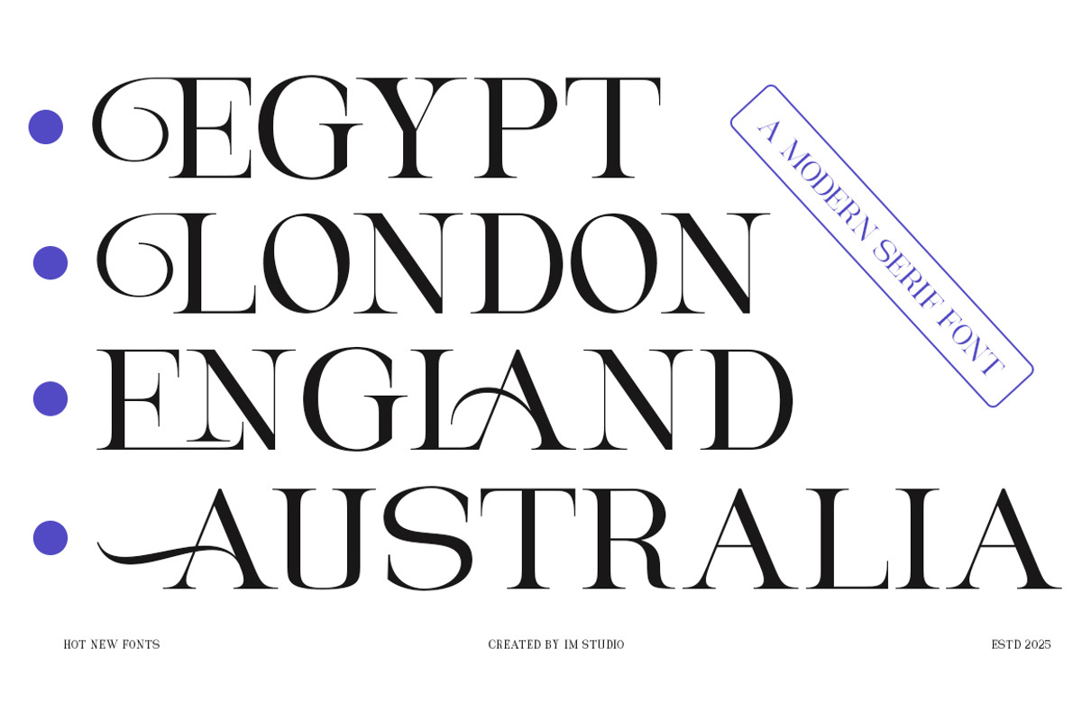 Magerla Serif, a Serif Font by IM Studio (Photo 3 of 12)