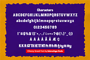 Cheezy Snack – Chunky Retro Font, a Serif Font by Salamahtype (Thumbnail 8 of 8)