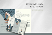 Yoga Studio Trifold Brochure | Canva, a Brochure Template by The Social Stuff (Thumbnail 6 of 9)