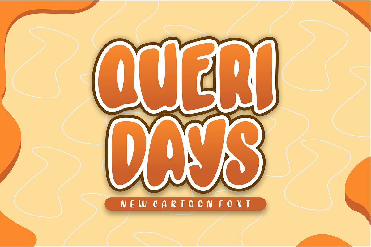 Queri Days Font, a Serif Font by albert_kalingga (Photo 1 of 4)