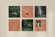 Retreat Social Media Templates, a Social Media Template by S K Y B O X (Thumbnail 6 of 10)