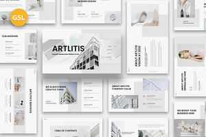 Artlitis - Minimalism Google Slides