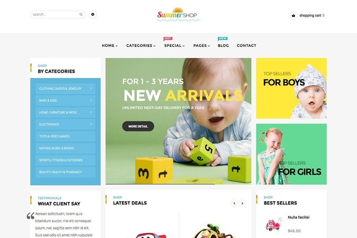 Pts Summershop - Prestashop theme, a Templates & Theme by Prestabrain (Photo 4 of 7)