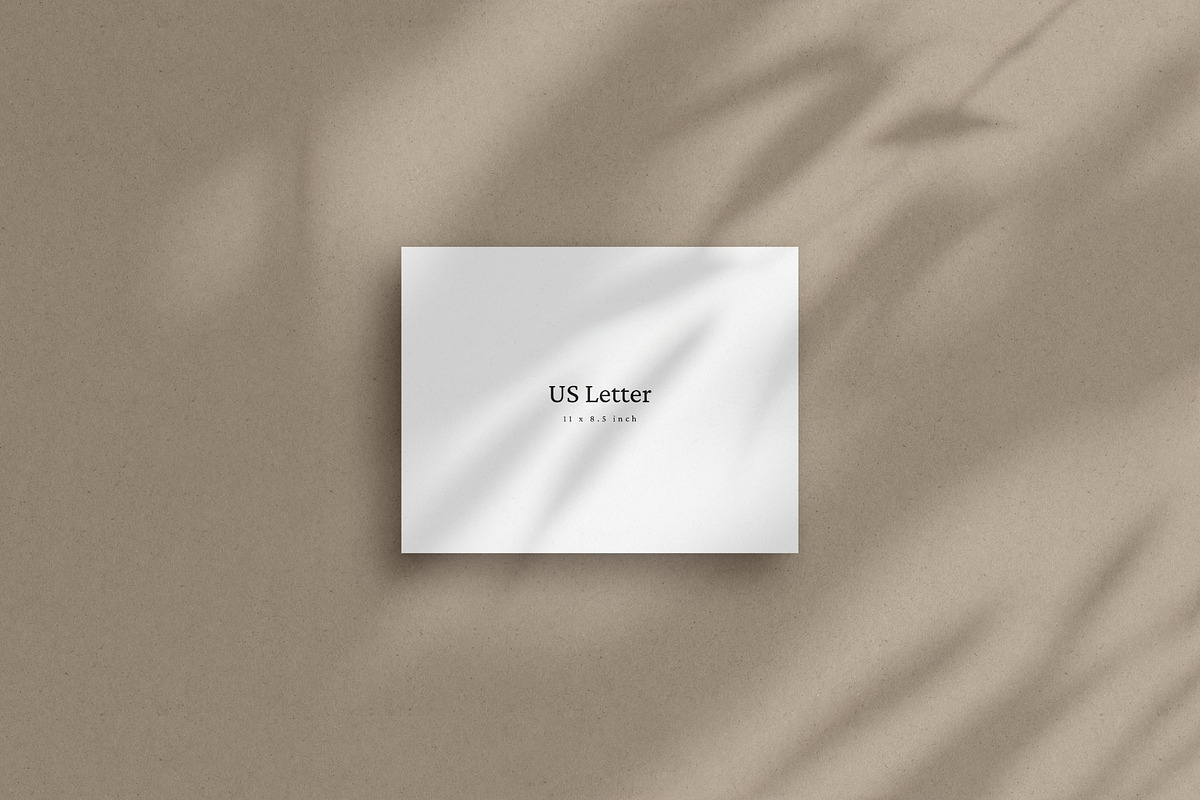 US Letter Flyer Mockup | 02-17, a Mockup by DESIGN BY nube (Photo 2 of 10)