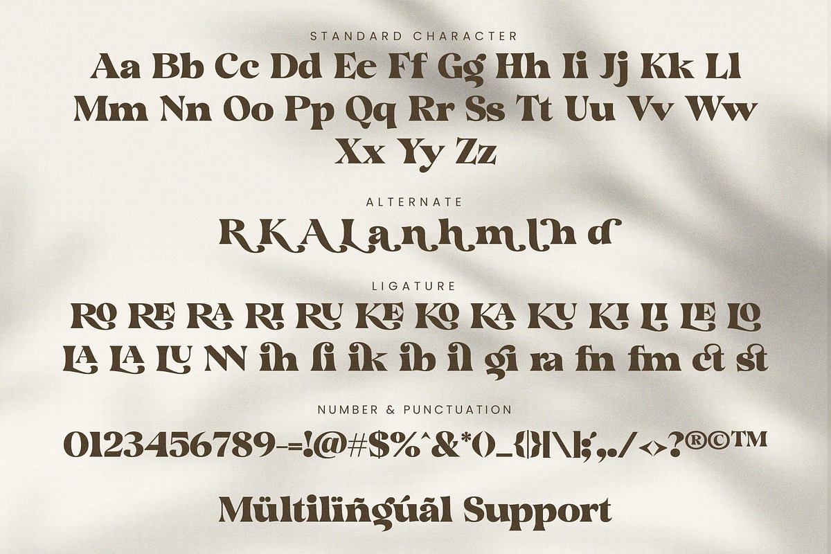 Great Actors - Modern Retro Font, a Serif Font by Lettersiro (Photo 9 of 9)