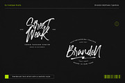 Brandon Matthews Handbrush Script, a Script Font by Creatype Studio (Thumbnail 2 of 9)