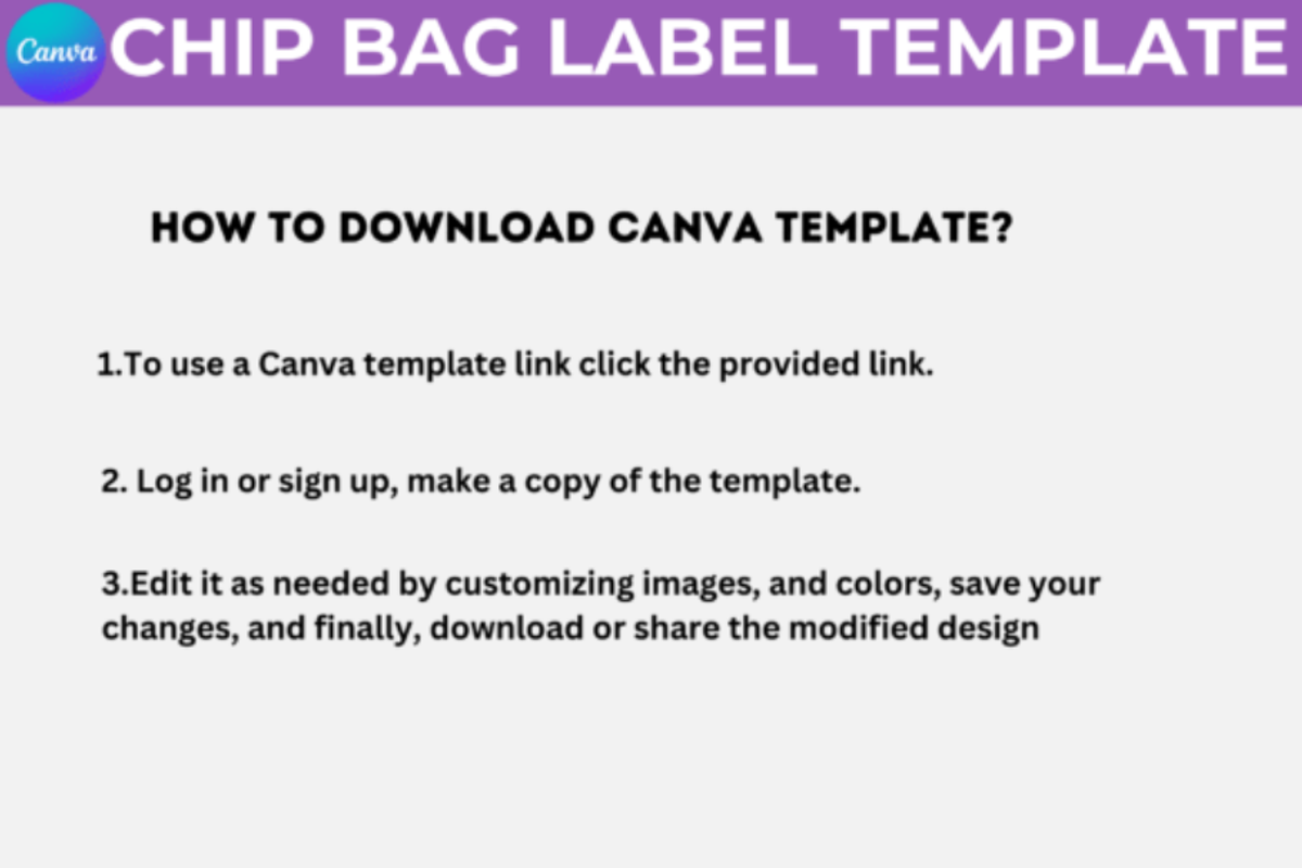 Chip Bag Product Label Canva Mockup, a Packaging Mockup by Akrinity Digital (Photo 3 of 3)