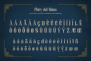 Flory del Mona, a Serif Font by ilhamtaro (Thumbnail 9 of 11)
