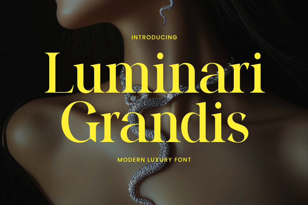 Luminari Grandis Luxury Serif Font, a Serif Font by UICreative (Photo 1 of 13)