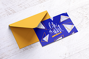 Postcard With Envelope MockUp, a Print Template by coloformia (Thumbnail 2 of 10)