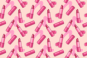 Lipsticks pattern, an Illustration by Cmeree (Thumbnail 2 of 3)