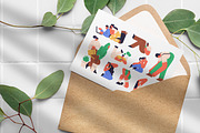 Modern people relaxing set, a Decorative Illustration by Good Studio (Thumbnail 9 of 12)