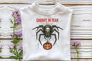 Camo Spider Halloween Sublimation, an Illustration by DreamCafeArt (Thumbnail 6 of 6)